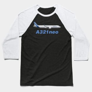 Airbus A321neo Baseball T-Shirt